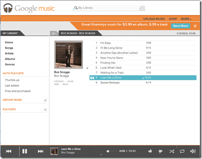 google-music-player
