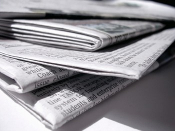 Newspaper sections