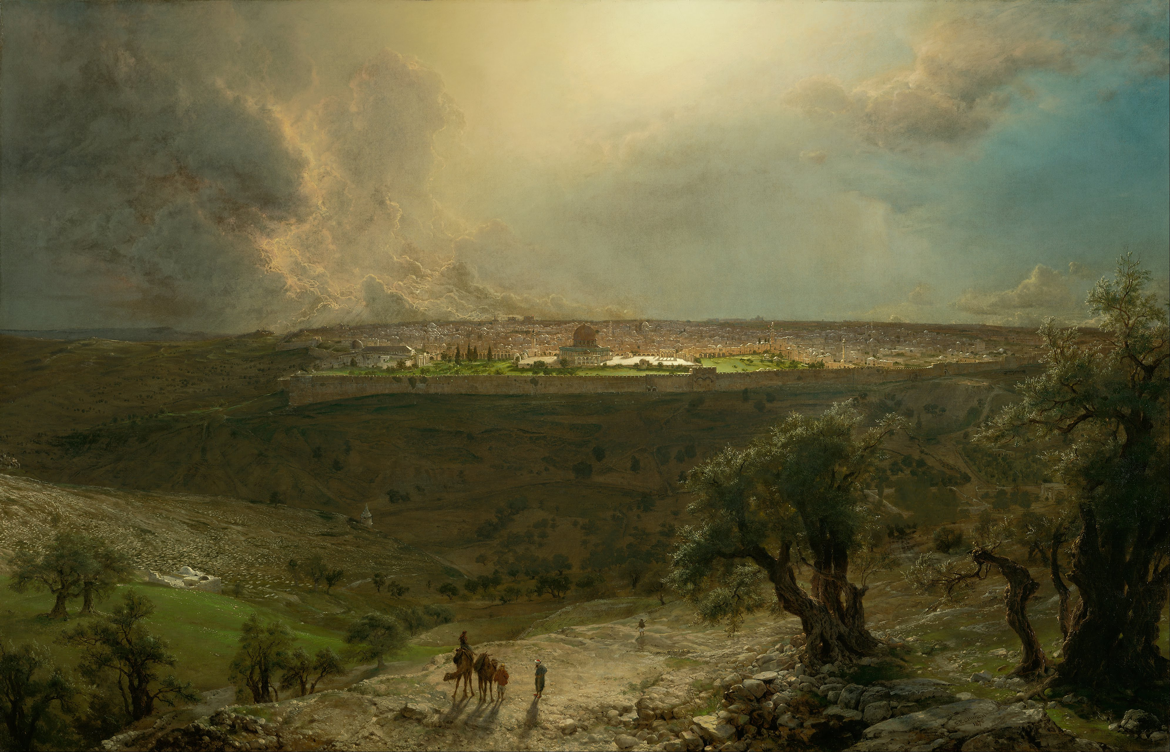 Frederic_Edwin_Church_-_Jerusalem_from_the_Mount_of_Olives_-_Google_Art_Project