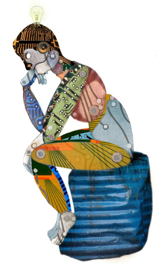 Thinking Machine illustration