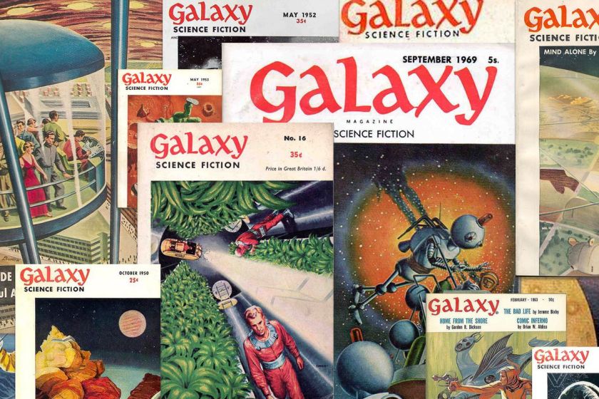 Galaxy magazines from The Verge