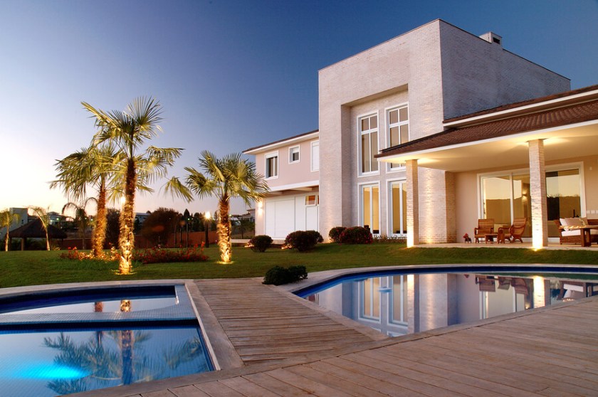 beautiful house in desert