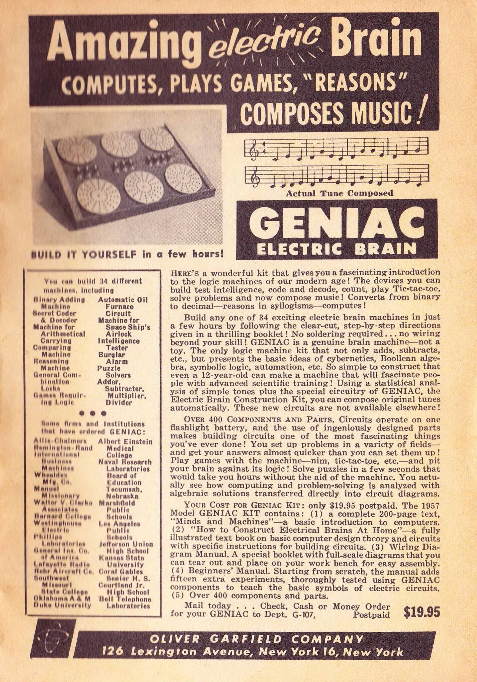Geniac - Galaxy 1956-12