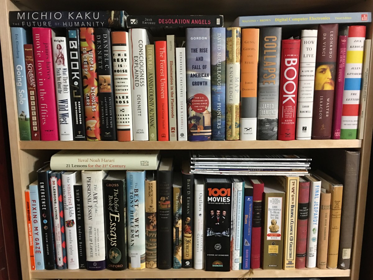 Browsing My Bookshelves When My Favorite Used Bookstore is&nbsp;Closed