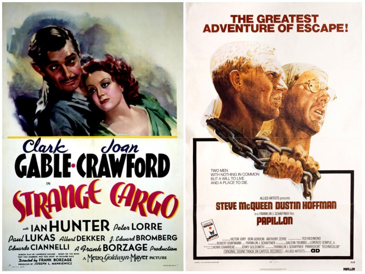 REWATCHING: Strange Cargo (1940) and Papillon&nbsp;(1973)