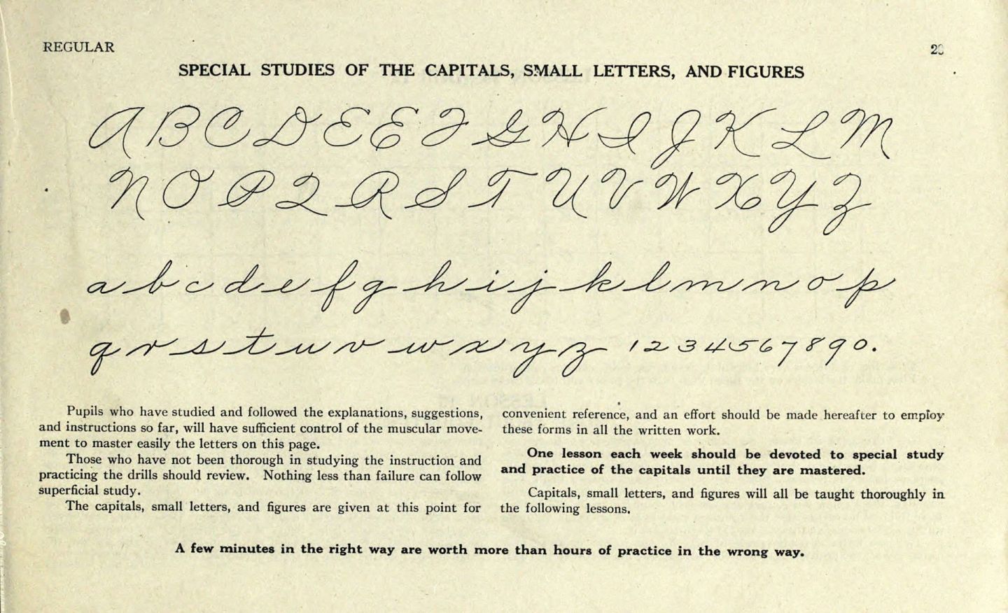 What Method of Cursive Handwriting Was I Taught in 1959-1960 ...