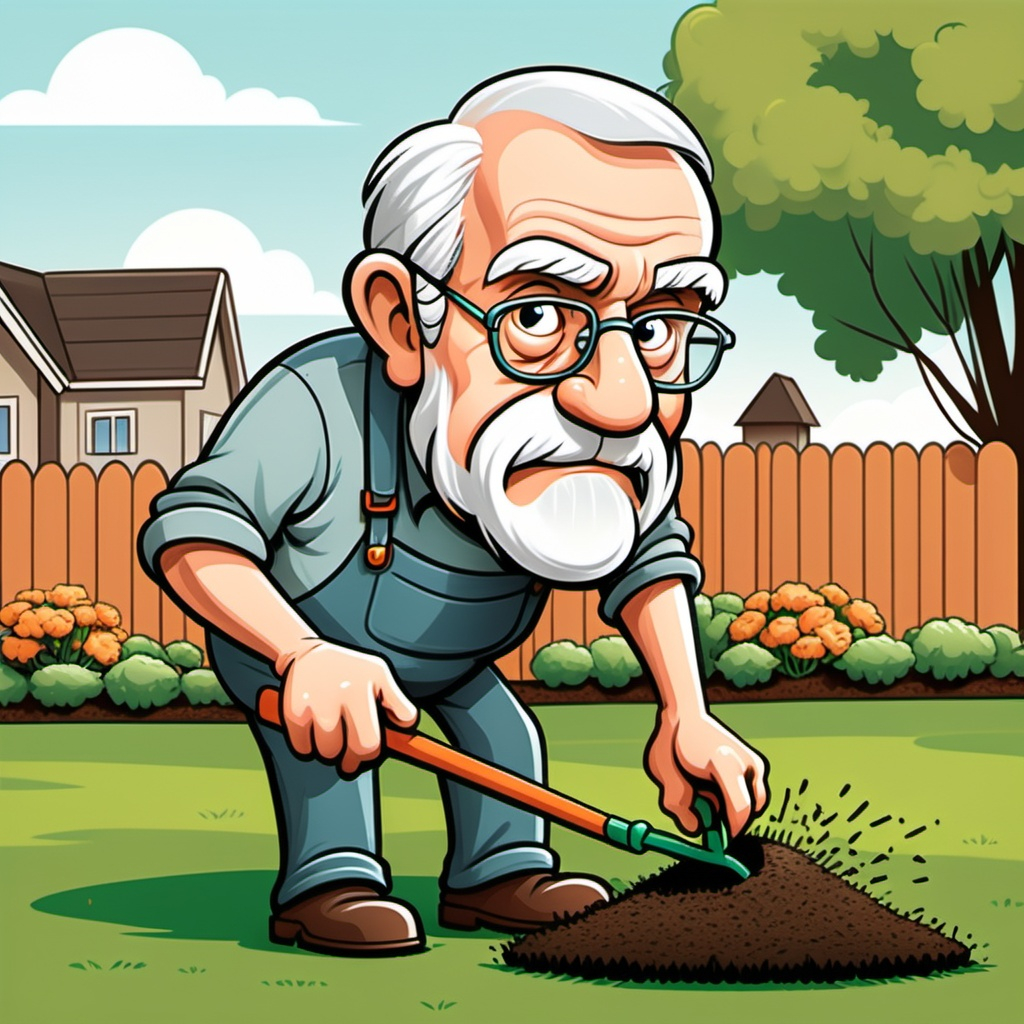 Old Man vs. Front Lawn (Round&nbsp;2)