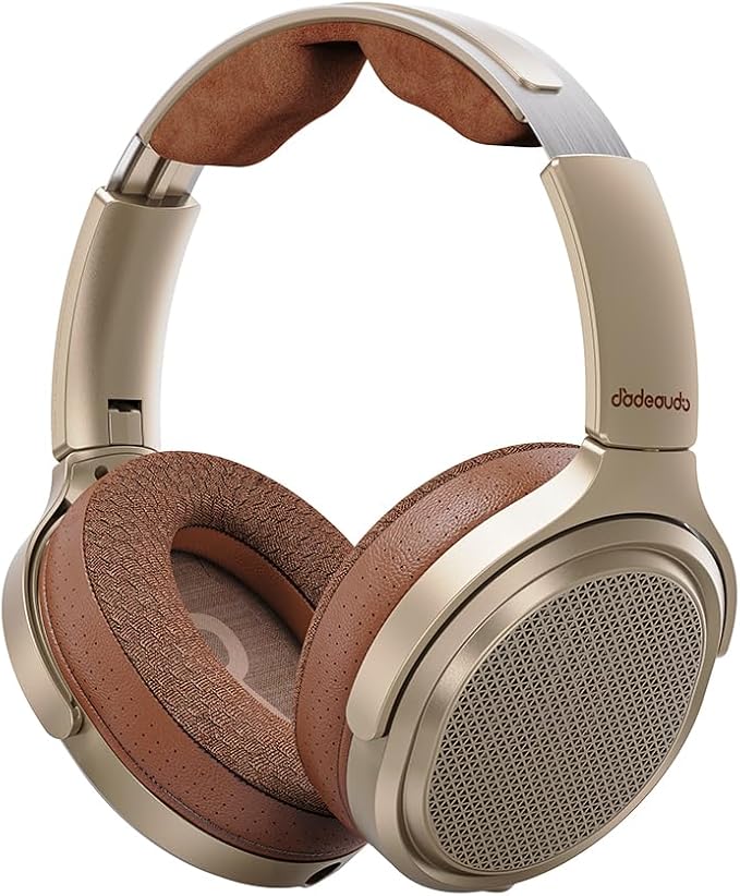 【試聴のみ、美品】Fiio JT7 ゴールド ヘッドホン FiiO JT7 $119 Planar Magnetic Headphones – Auxiliary Memory